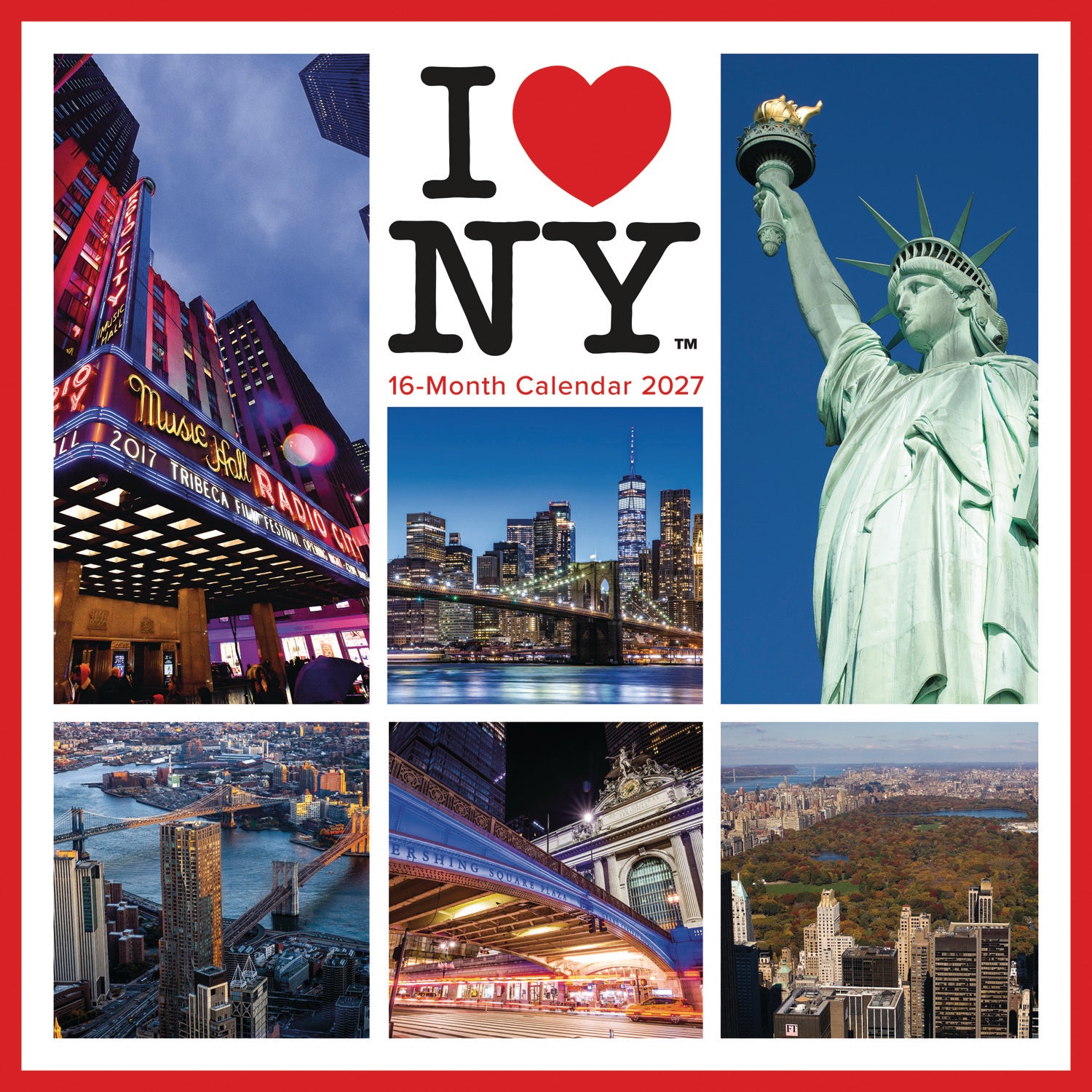 otter-house-i-love-ny-city-wandkalender-2027 image 1