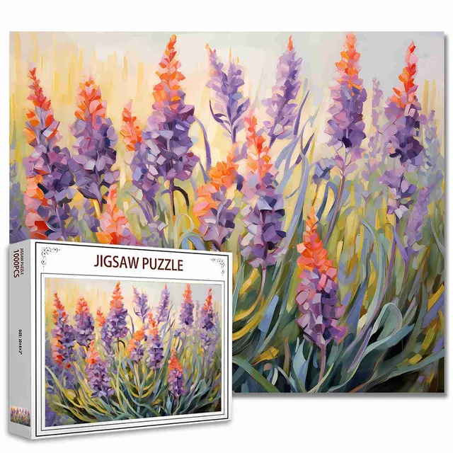 tucocoo-lavender-field-puzzle-1000-teile-lavendelfeld image 1