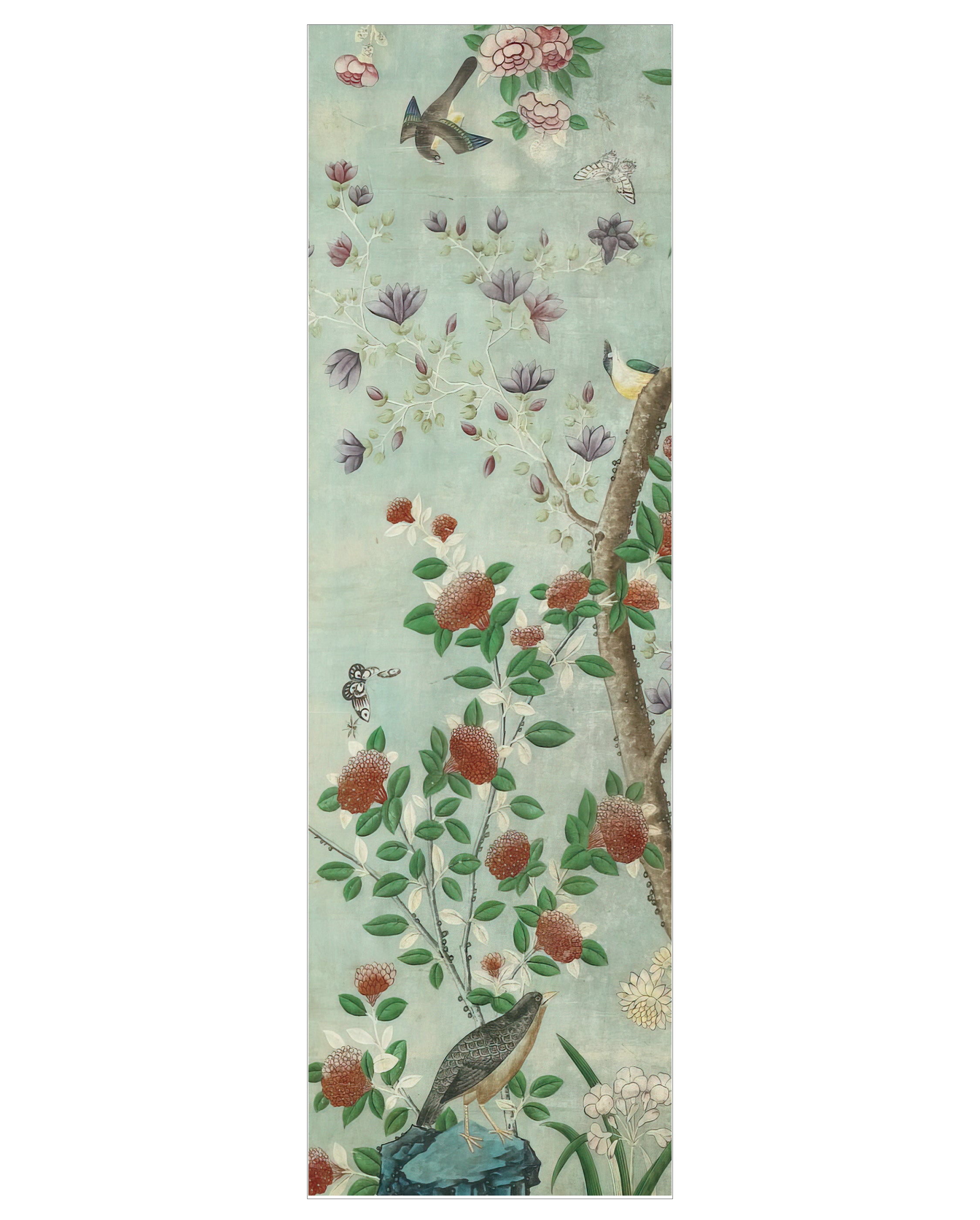 pomegranate-bookmarks-birds-and-flowers-lesezeichen-einzeln image 1