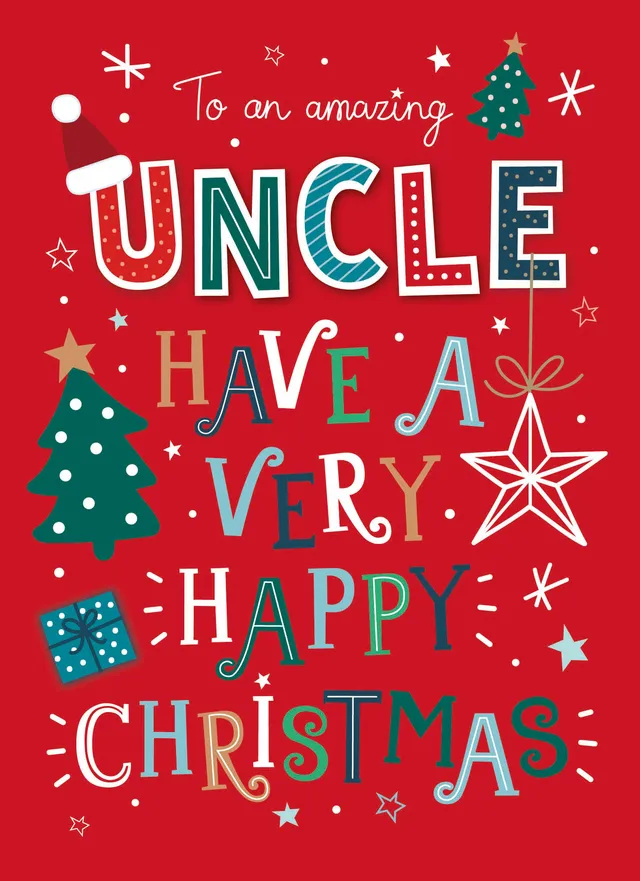 otter-house-weihnachtskarte-onkel-sterne-einzelkarte image 1