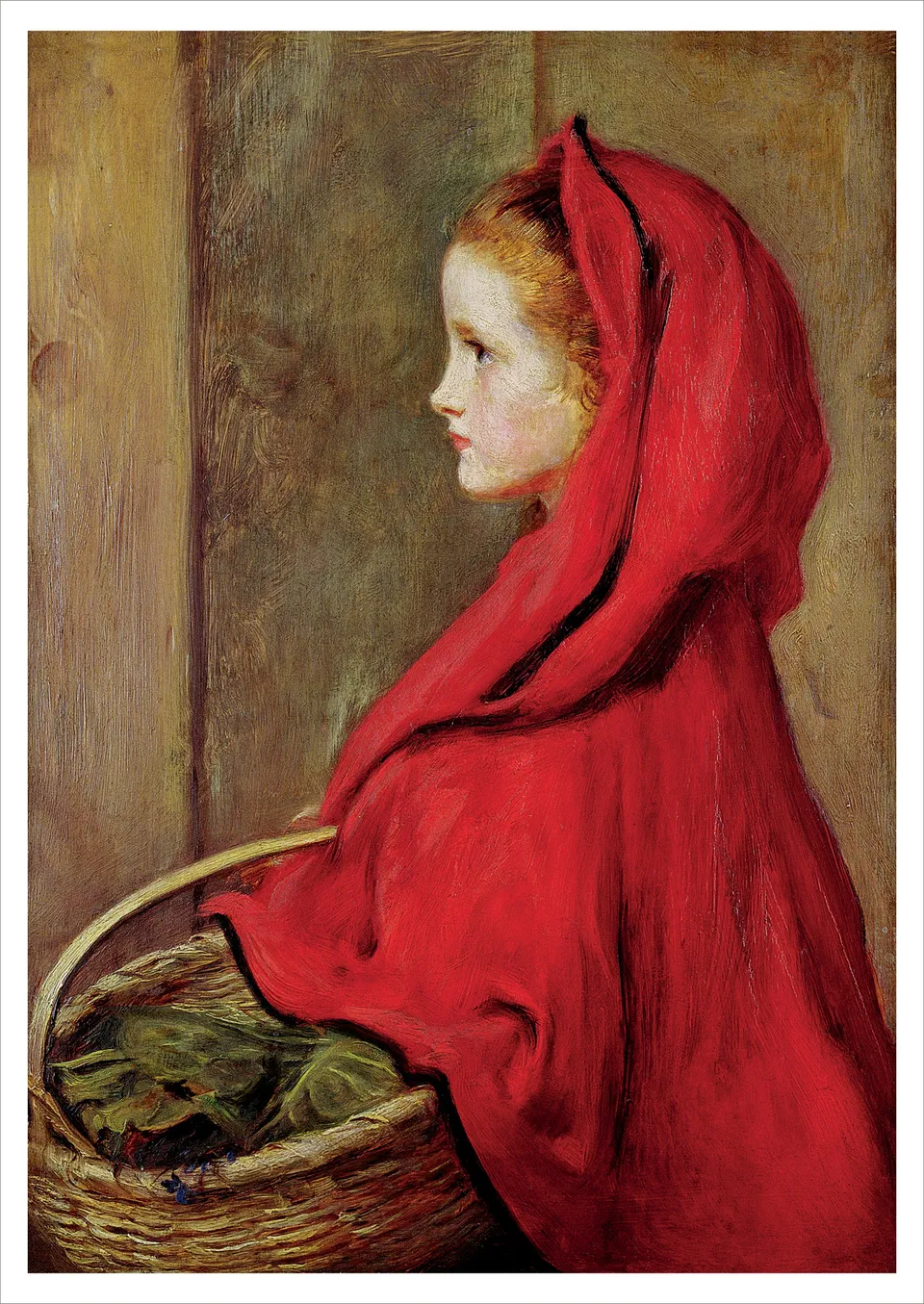 pomegranate-postcards-millais-red-riding-hood-postkarte-rotk-ppchen image 1
