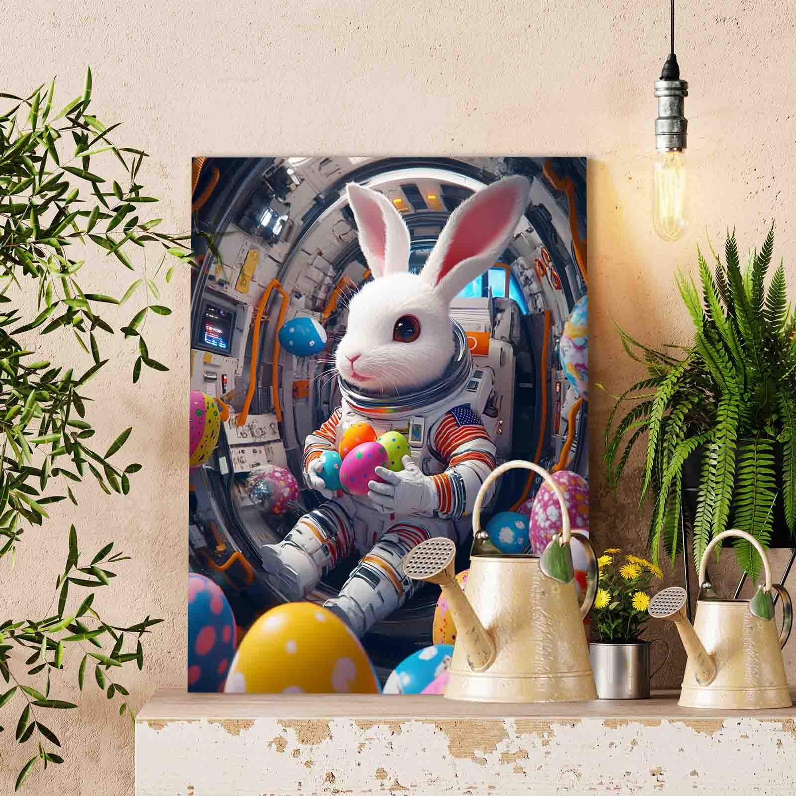 tucocoo-paint-by-numbers-easter-bunny-malen-nach-zahlen-40x50 image 2