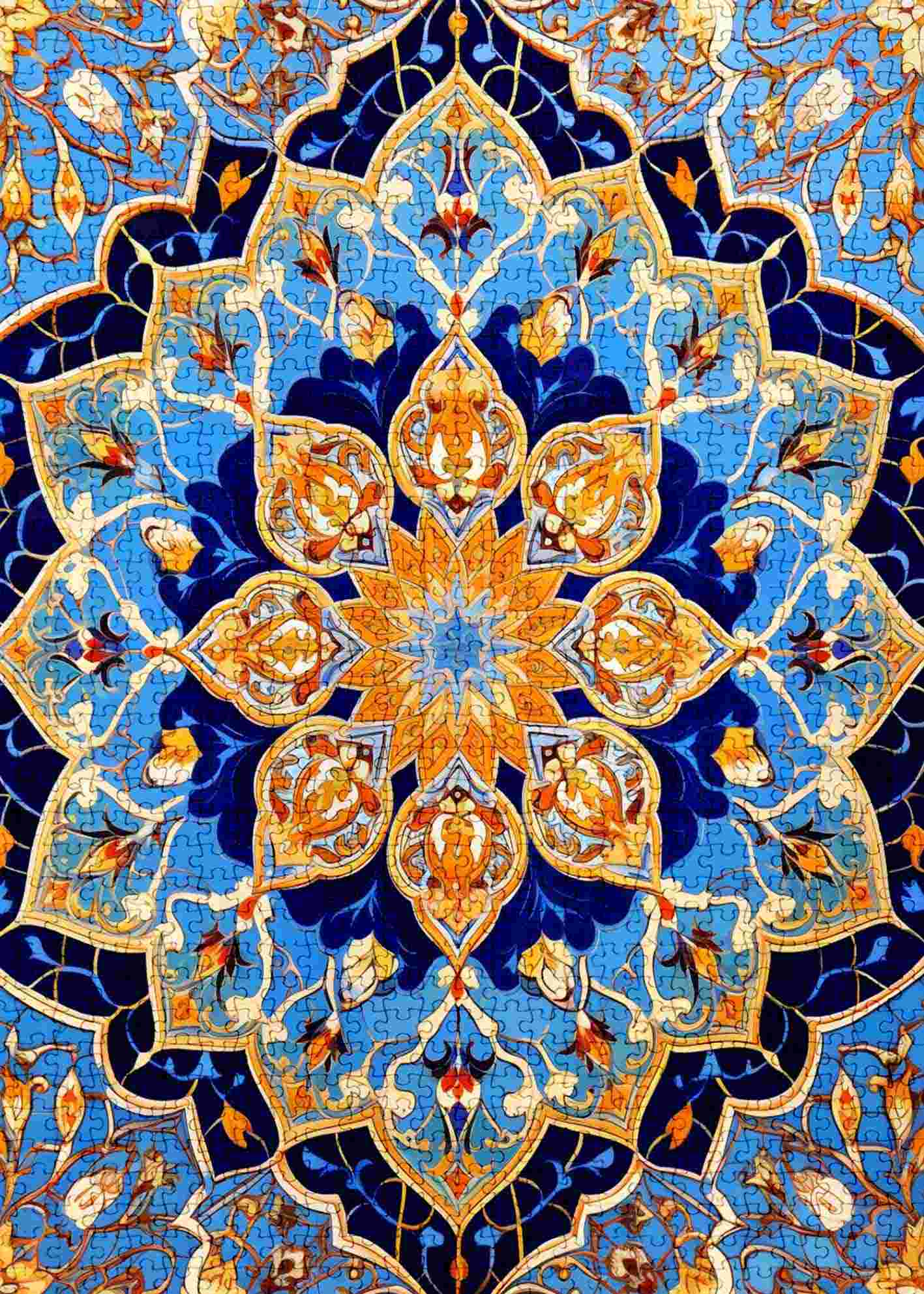 tucocoo-mandala-floral-art-puzzle-1000-teile-blumen image 2