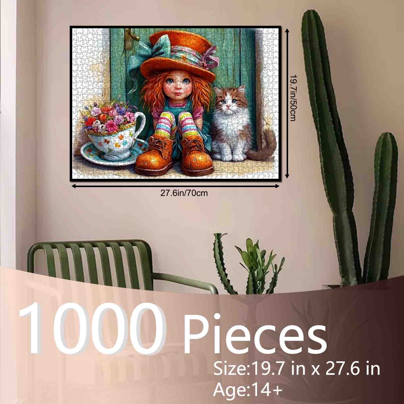 tucocoo-cozy-window-seat-girl-with-cat-puzzle-1000-teile-katze image 5