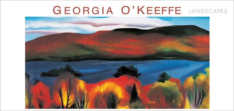 pomegranate-georgia-o-keeffe-landscapes-klappkarten-16er-set image 1