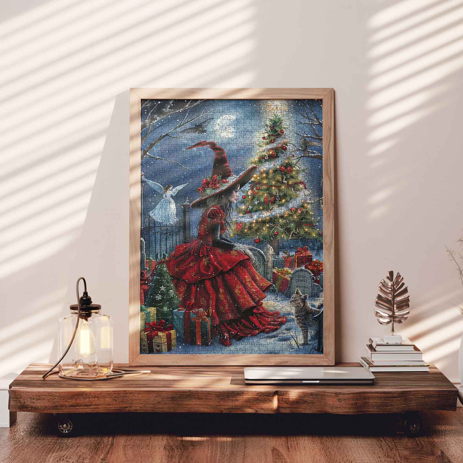tucocoo-enchanted-witch-christmas-puzzle-1000-teile-hexe image 3