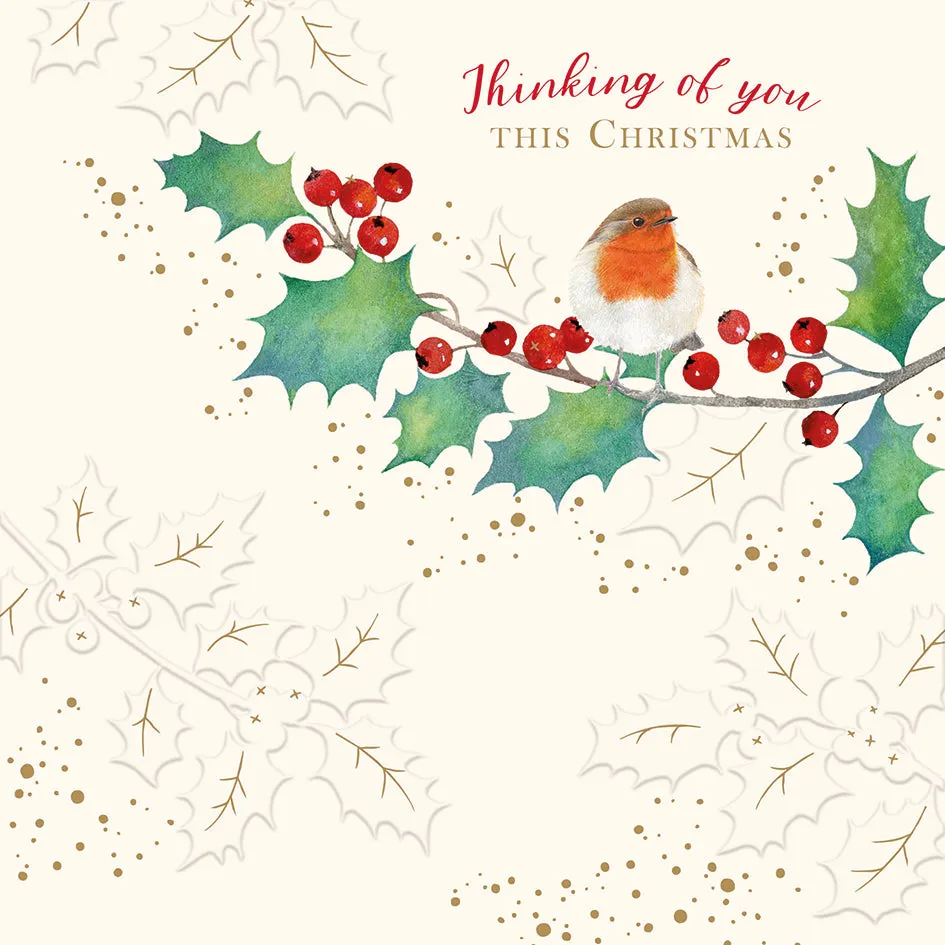 otter-house-thinking-of-you-robin-weihnachtskarte image 1
