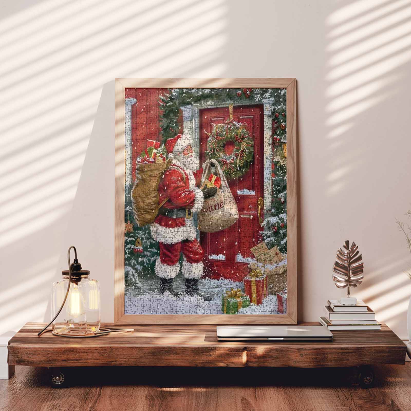 tucocoo-santa-red-door-puzzle-1000-teile-weihnachten image 3
