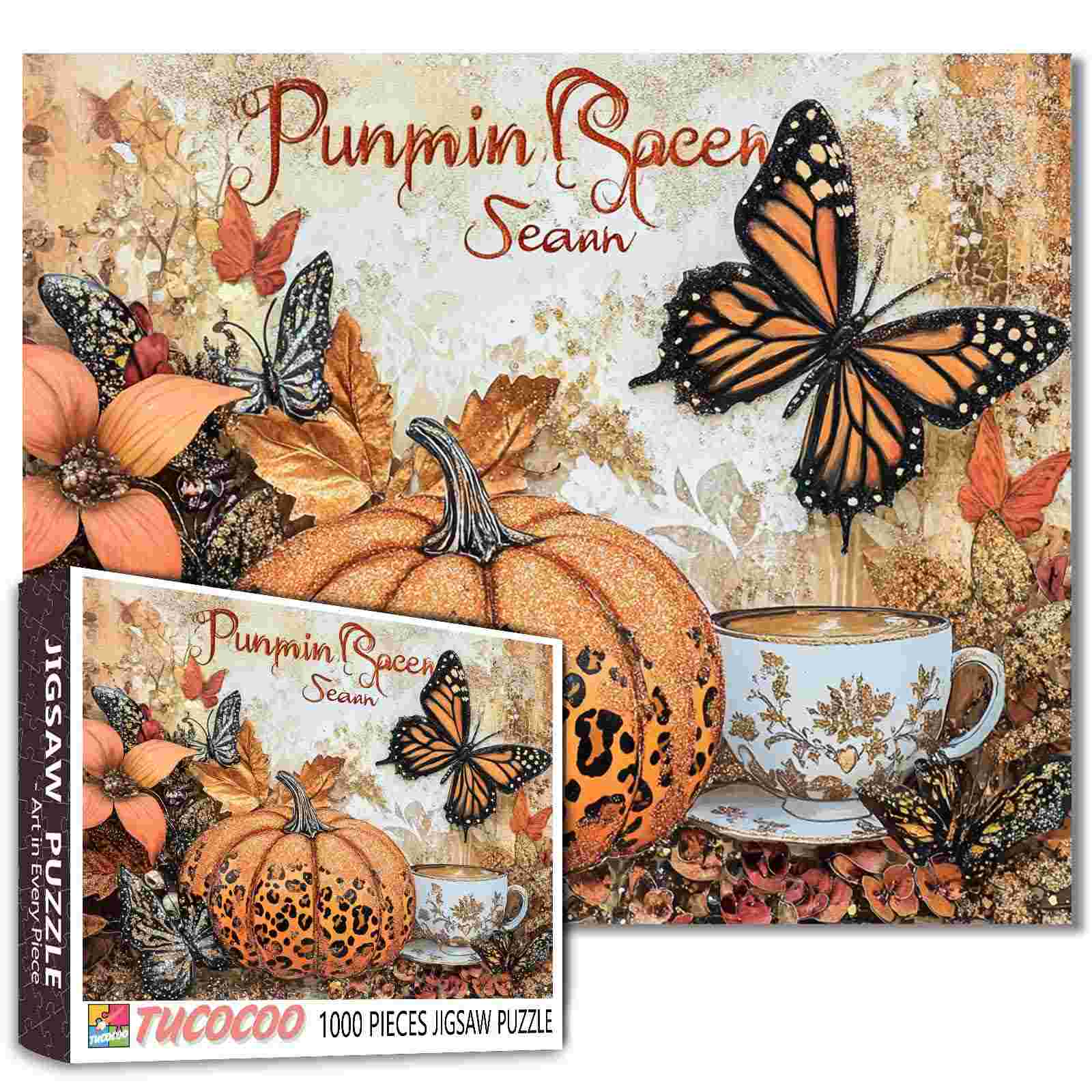 tucocoo-jigsaw-pumpkin-spice-puzzle-1000-teile-herbst image 1