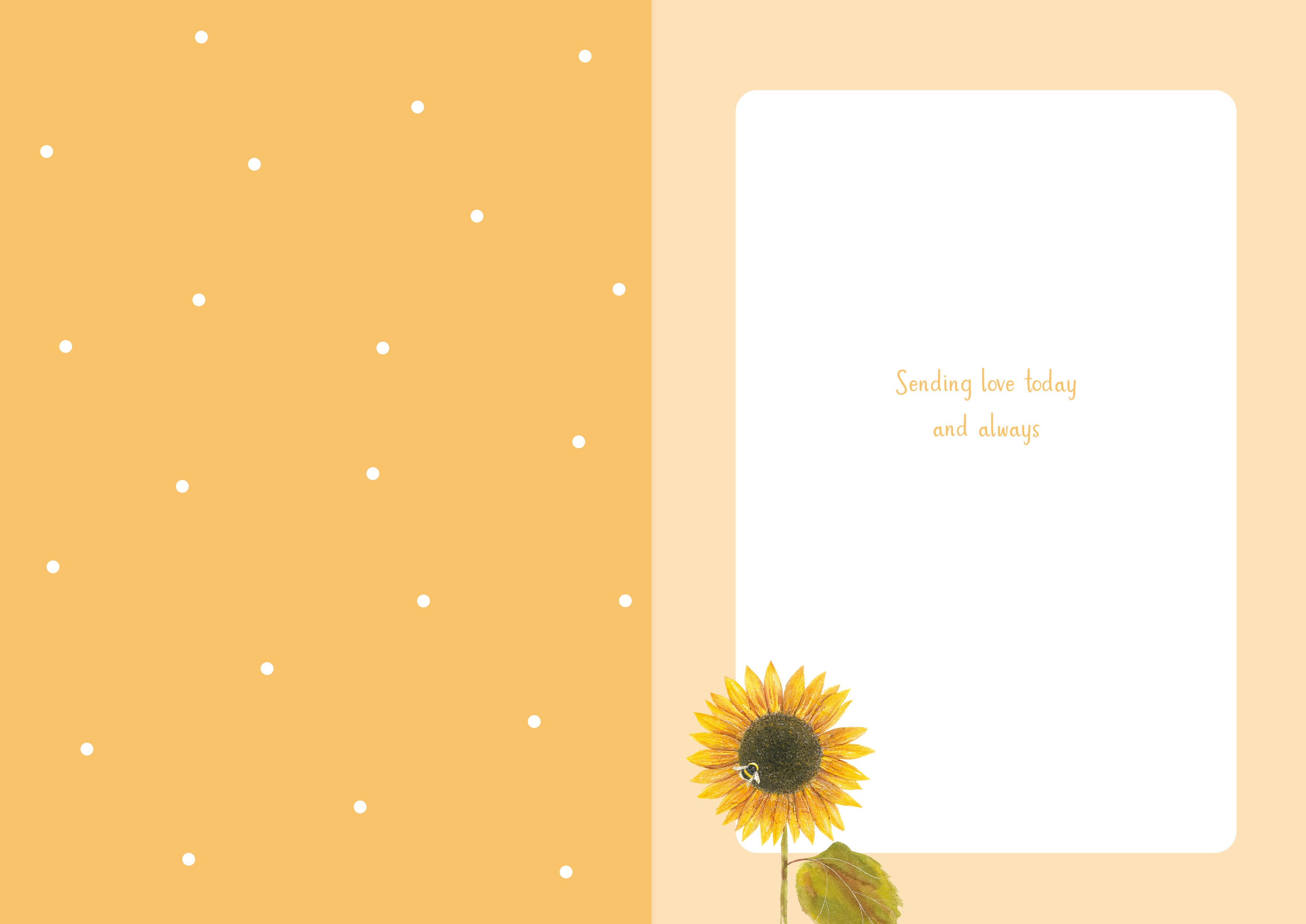 otter-house-mothering-sunday-sunflowers-muttertagskarte image 2