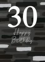 otter-house-age-to-celebrate-30-brushstrokes-geburtstagskarte image 1