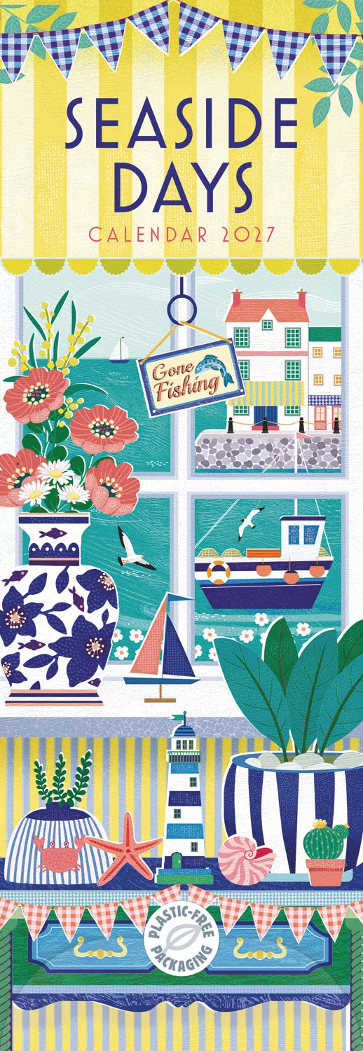 otter-house-seaside-days-slim-kalender-2027-meer image 1