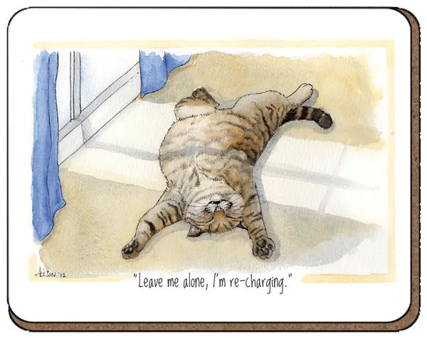 otter-house-alison-s-animals-untersetzer-katze-recharging image 1