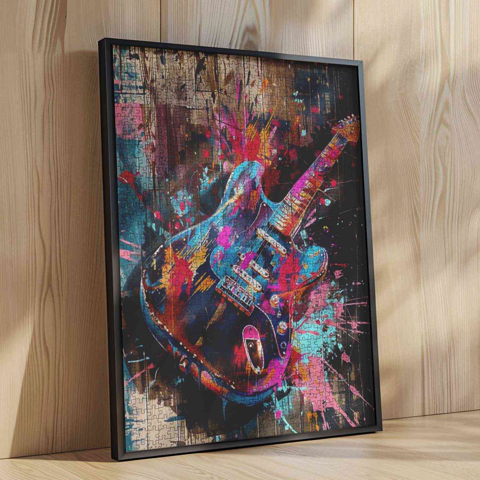 tucocoo-graffiti-electric-guitar-puzzle-1000-teile-gitarre image 4