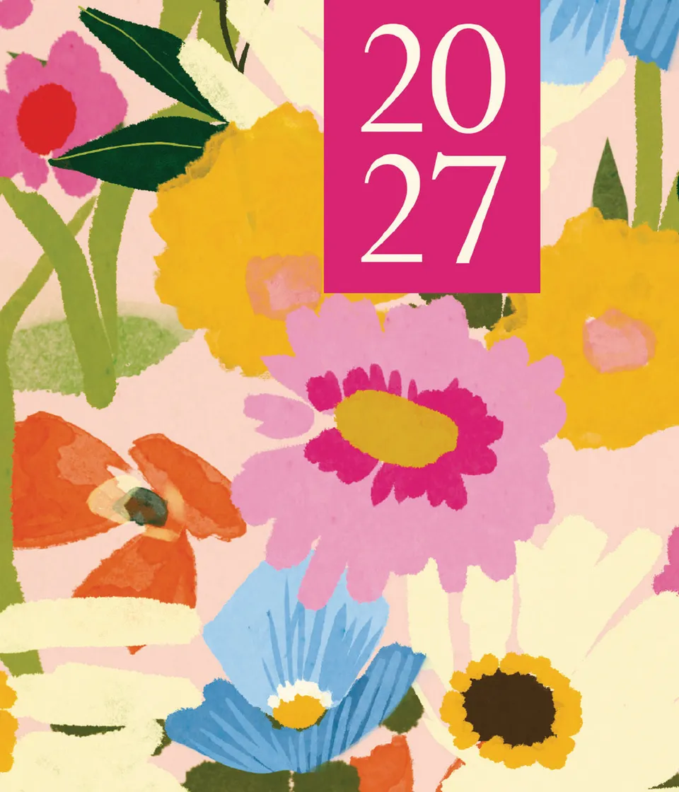 otter-house-fashion-diary-floral-taschenkalender-2027 image 1