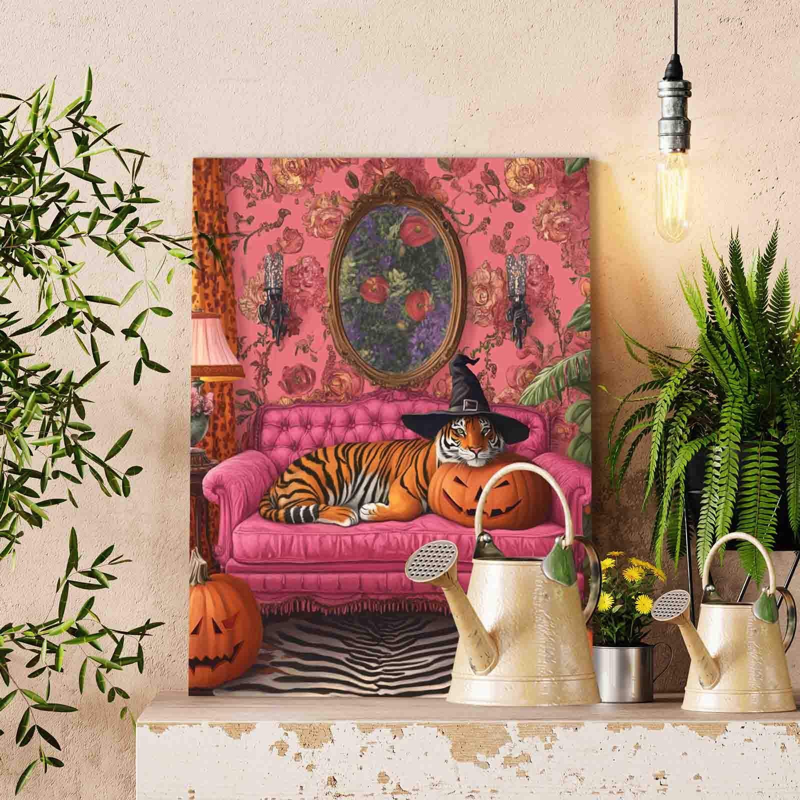tucocoo-halloween-tiger-lounge-malen-nach-zahlen-40x50 image 2