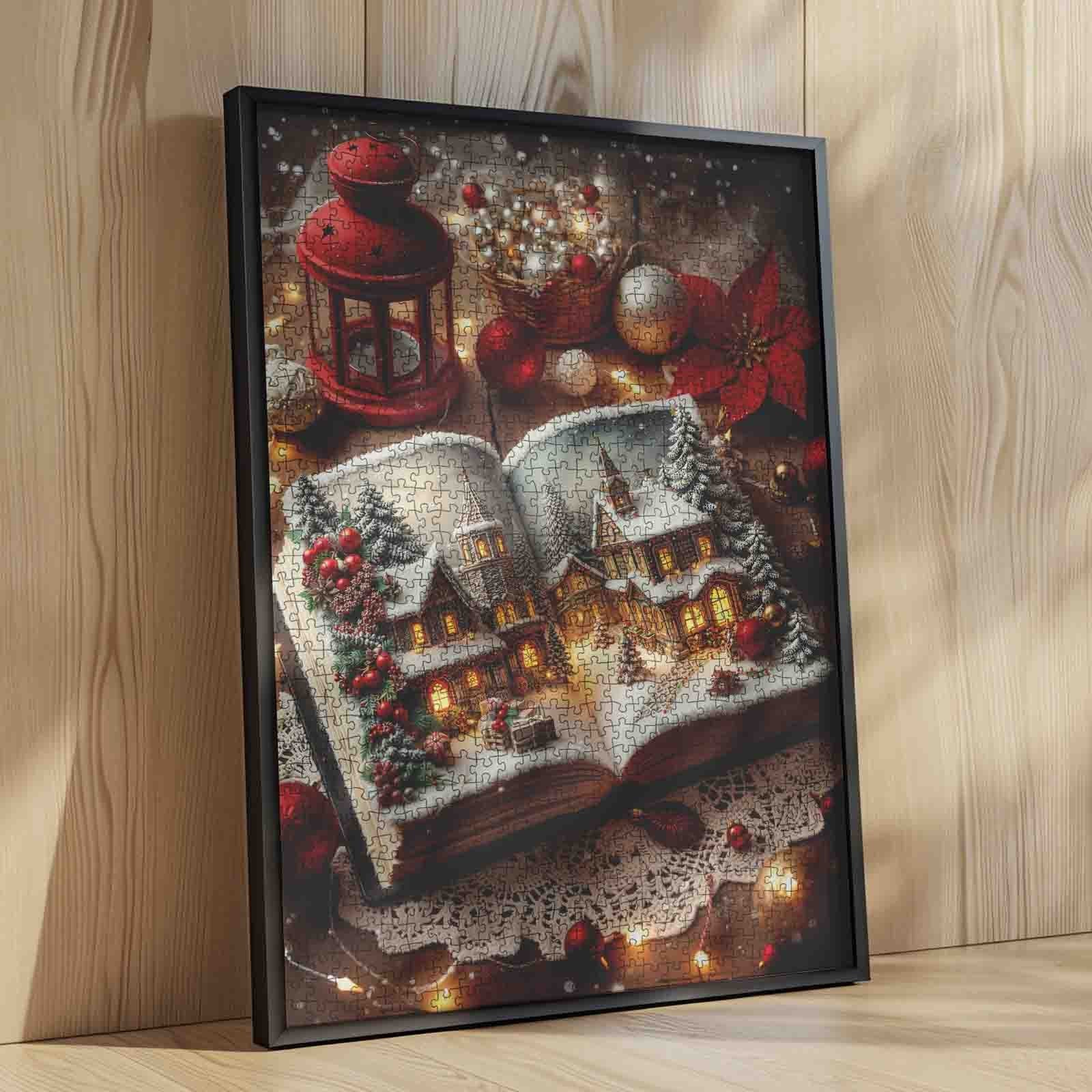 tucocoo-storybook-village-puzzle-1000-teile-weihnachtsdorf image 4