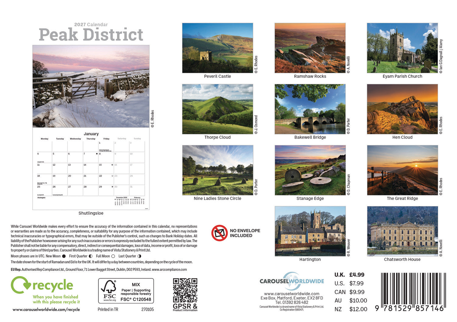 otter-house-peak-district-a5-kalender-2027-landschaft image 2