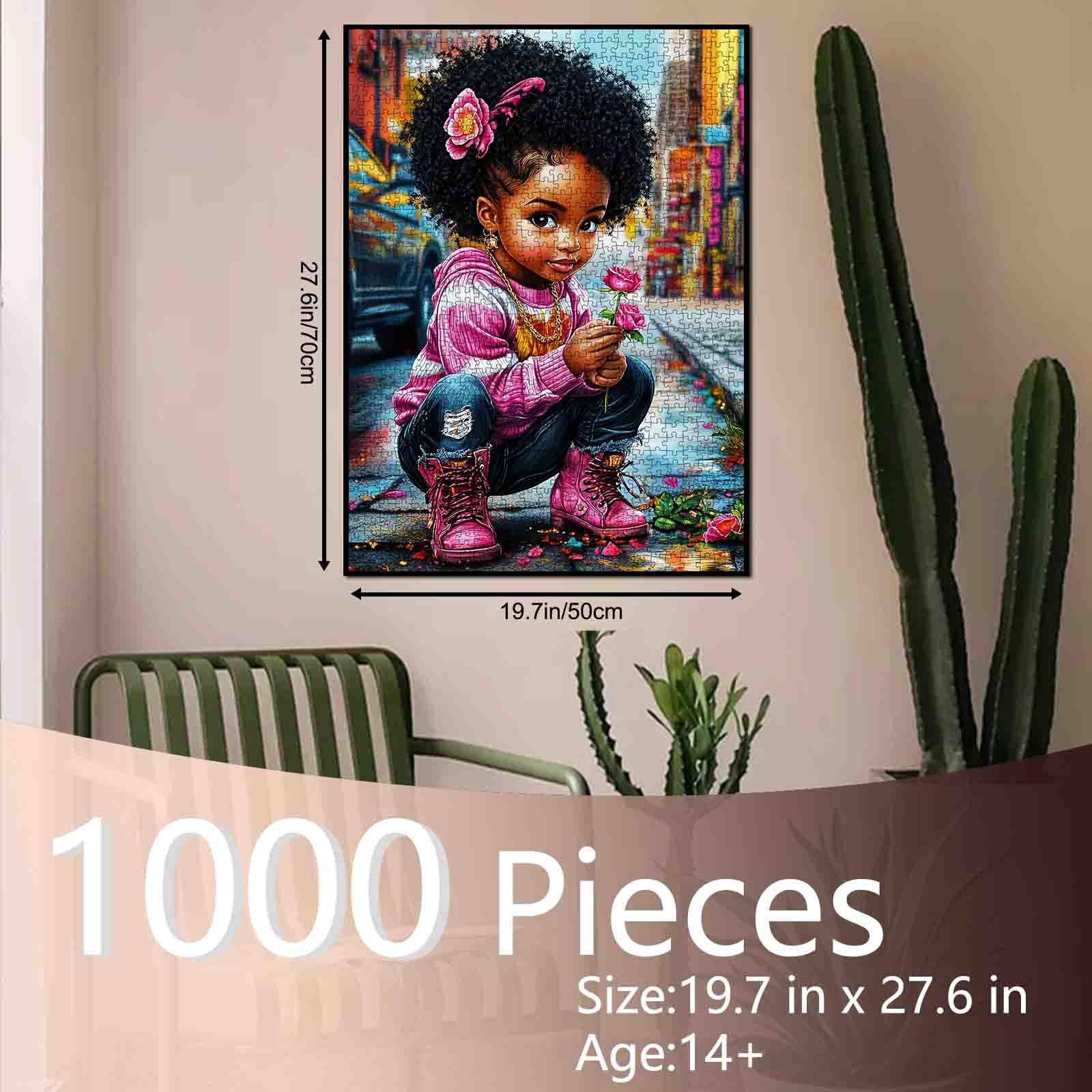 tucocoo-street-style-flower-girl-puzzle-1000-teile-m-dchenmotiv image 5