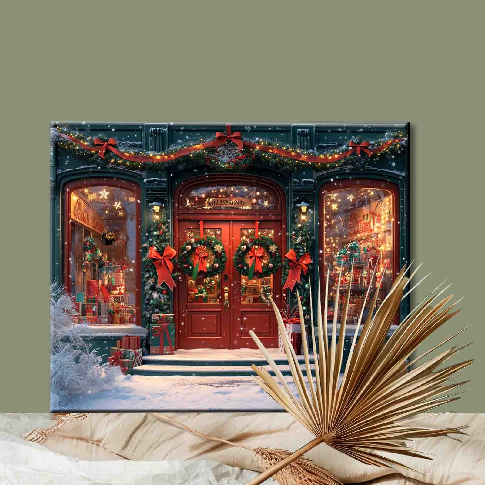 tucocoo-paint-by-numbers-christmas-gift-shop-malbild-40x50-weihnachten image 2