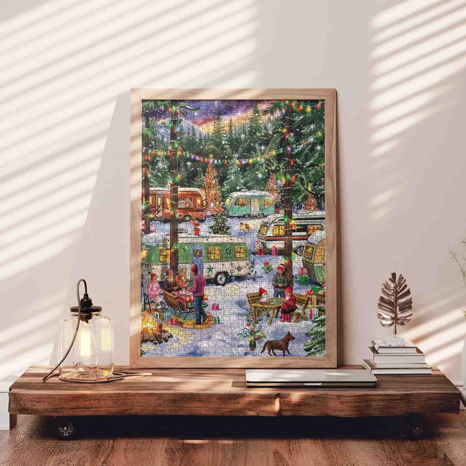 tucocoo-christmas-camper-wonderland-puzzle-1000-teile-wohnwagen image 3
