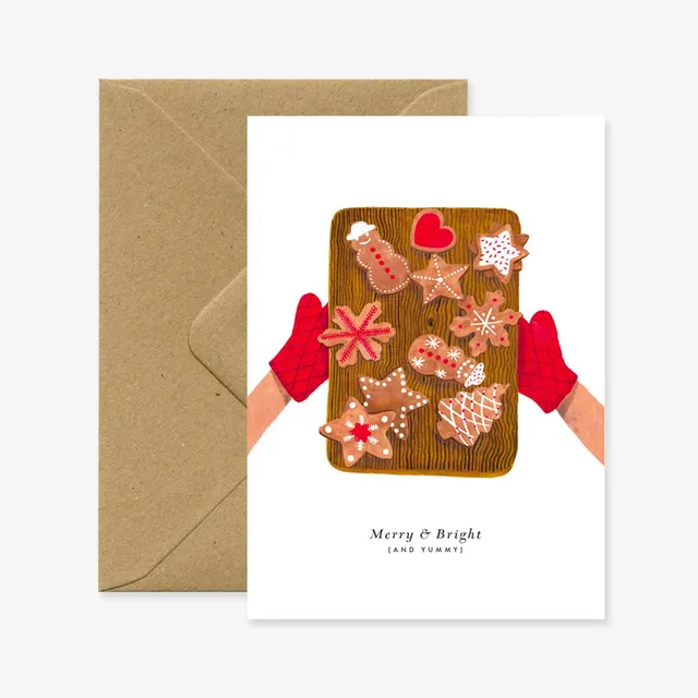 all-the-ways-to-say-xmas-cookies-weihnachtskarte-a6-keks-motiv image 1