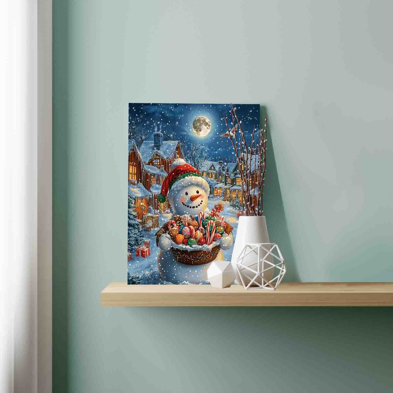 tucocoo-paint-by-numbers-christmas-snowman-malen-nach-zahlen-winter image 3
