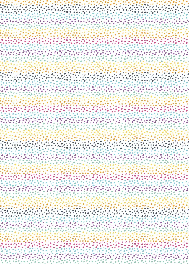 otter-house-rainbow-dots-seidenpapier-3-bogen image 1