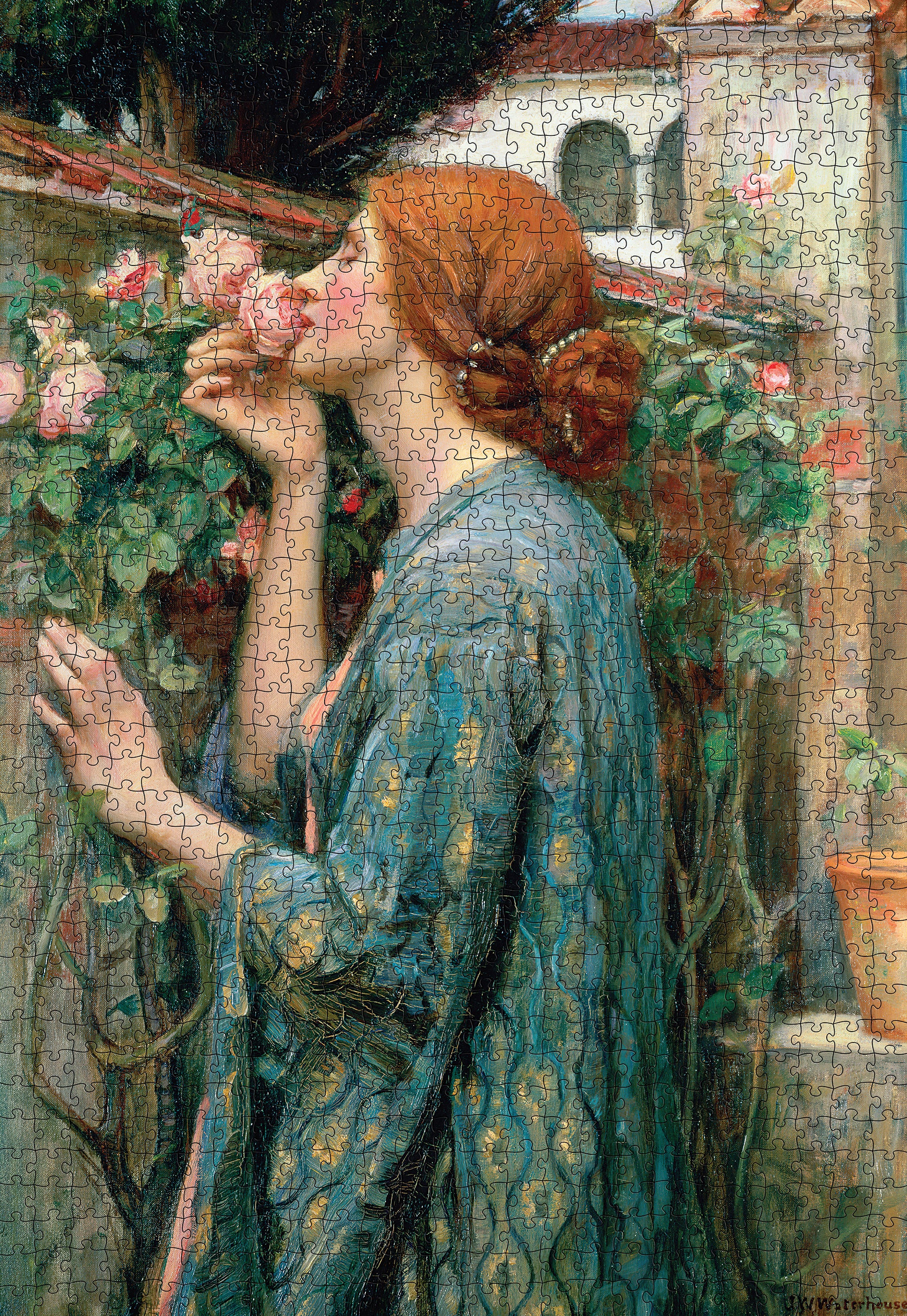 pomegranate-waterhouse-soul-of-the-rose-1000-teile-puzzle image 2
