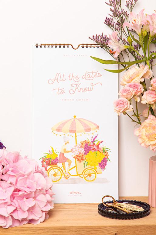 all-the-ways-to-say-birthday-kalender-geburtstagskalender-19x35 image 2