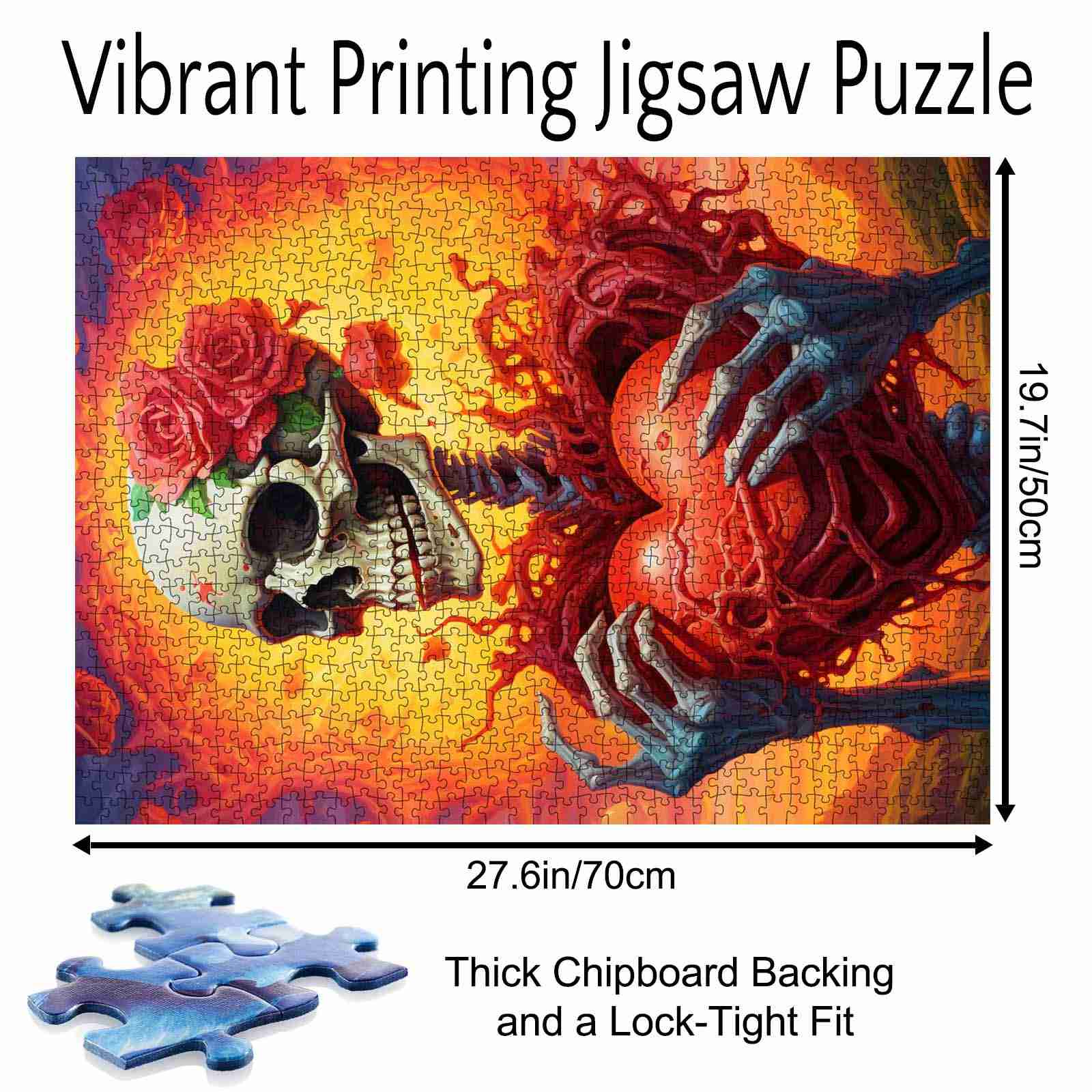 tucocoo-fiery-skeleton-love-puzzle-1000-teile-skelett image 5
