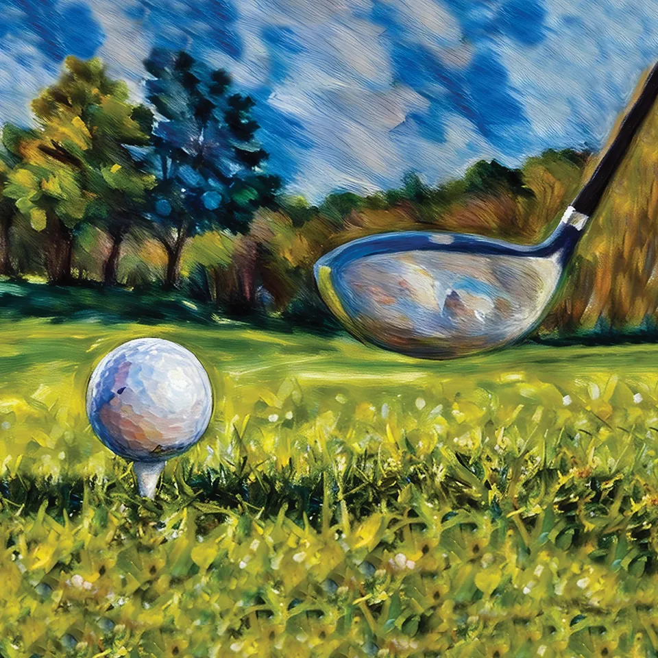 otter-house-alex-sharp-grusskarte-sports-golf-golfer image 1