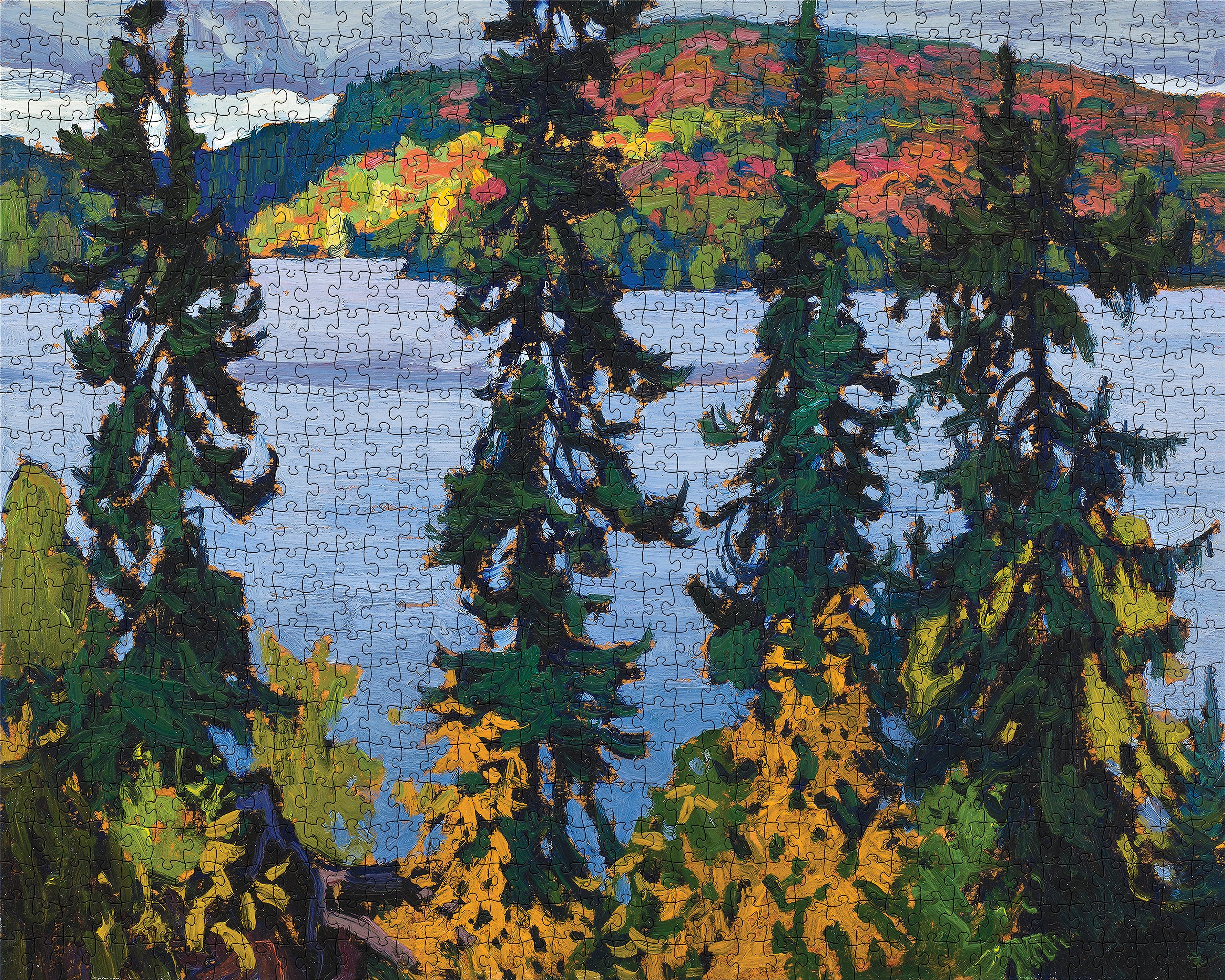 pomegranate-harris-montreal-river-puzzle-1000-teile image 2