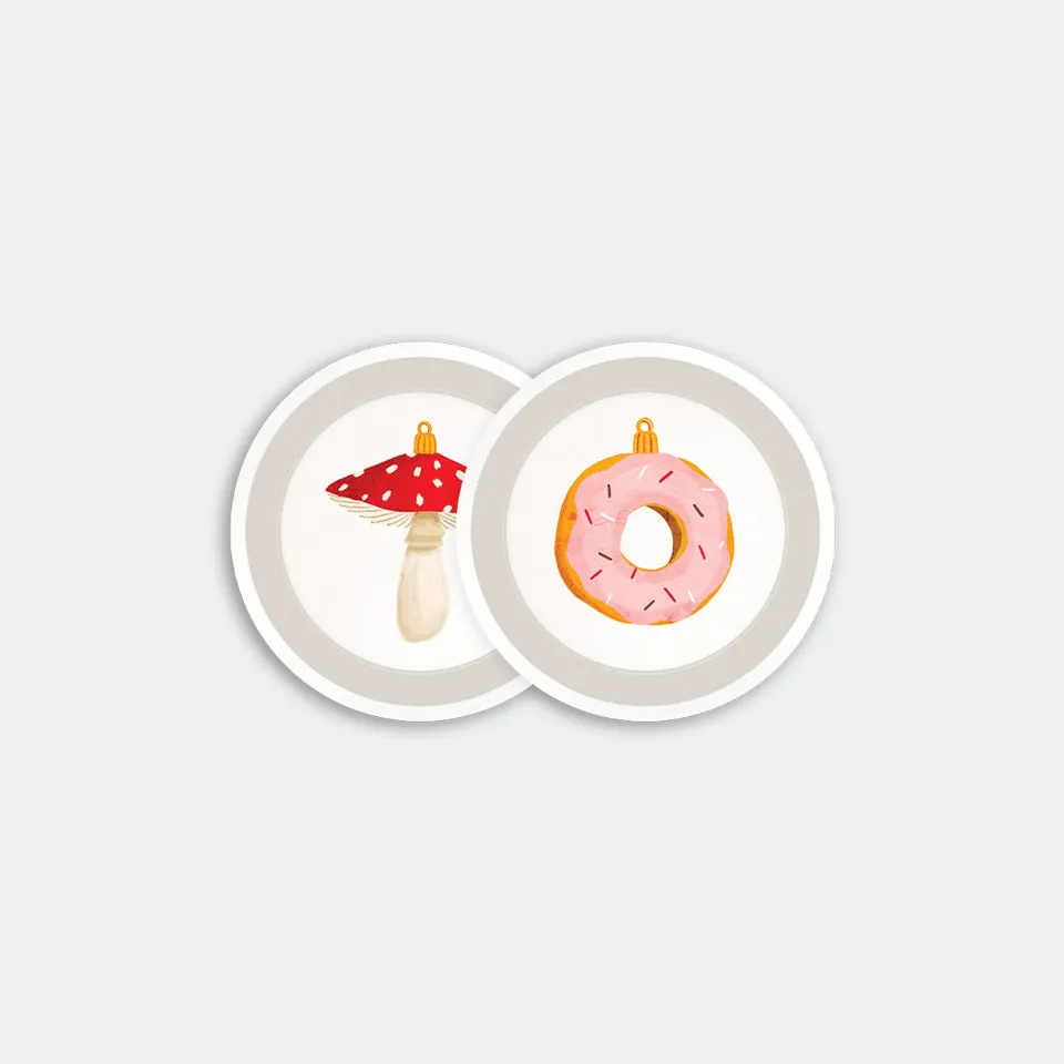 all-the-ways-to-say-donut-untersetzer-2er-set-birke-11cm image 1