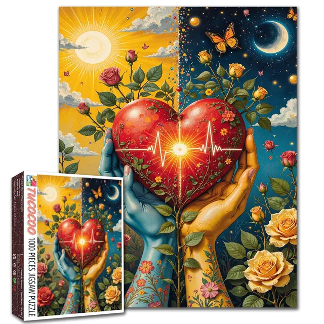 tucocoo-eternal-pulse-of-love-puzzle-1000-teile-herz image 1