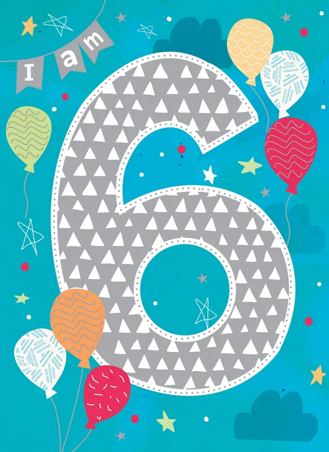 otter-house-rainbow-pops-geburtstagskarte-6-jahre-silver-six image 1