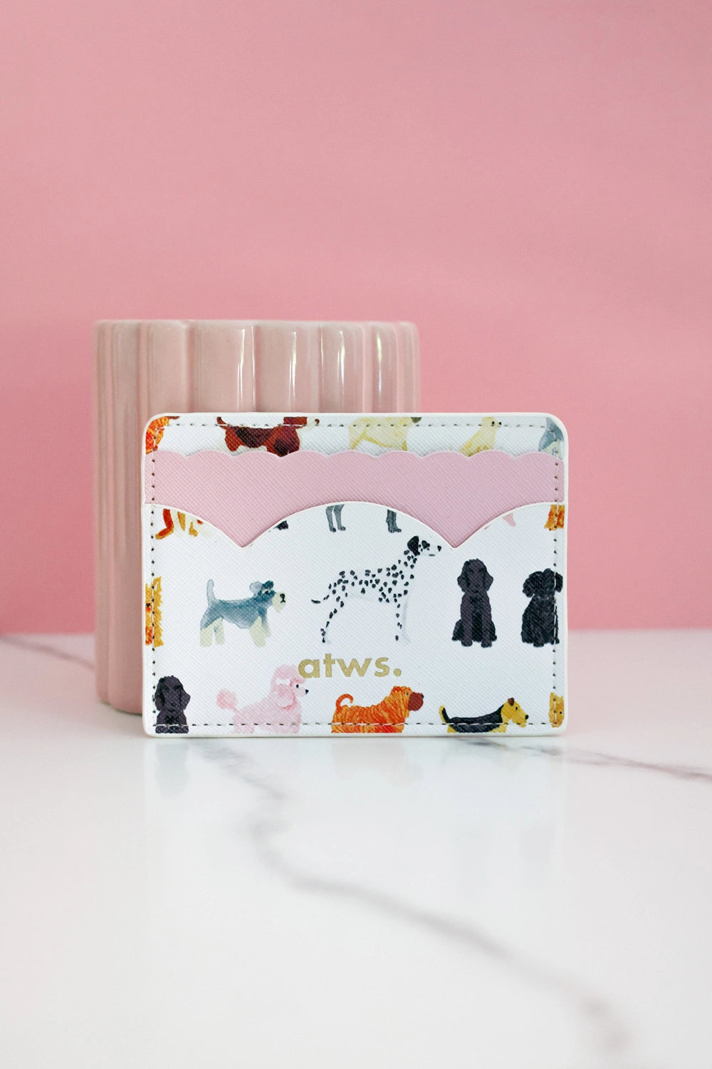 all-the-ways-to-say-dogs-kartenhalter-hunde-kunstleder image 2
