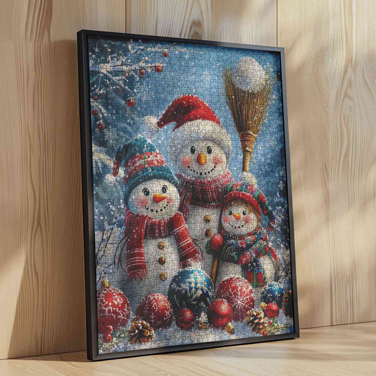 tucocoo-snowman-family-gathering-puzzle-1000-teile image 4