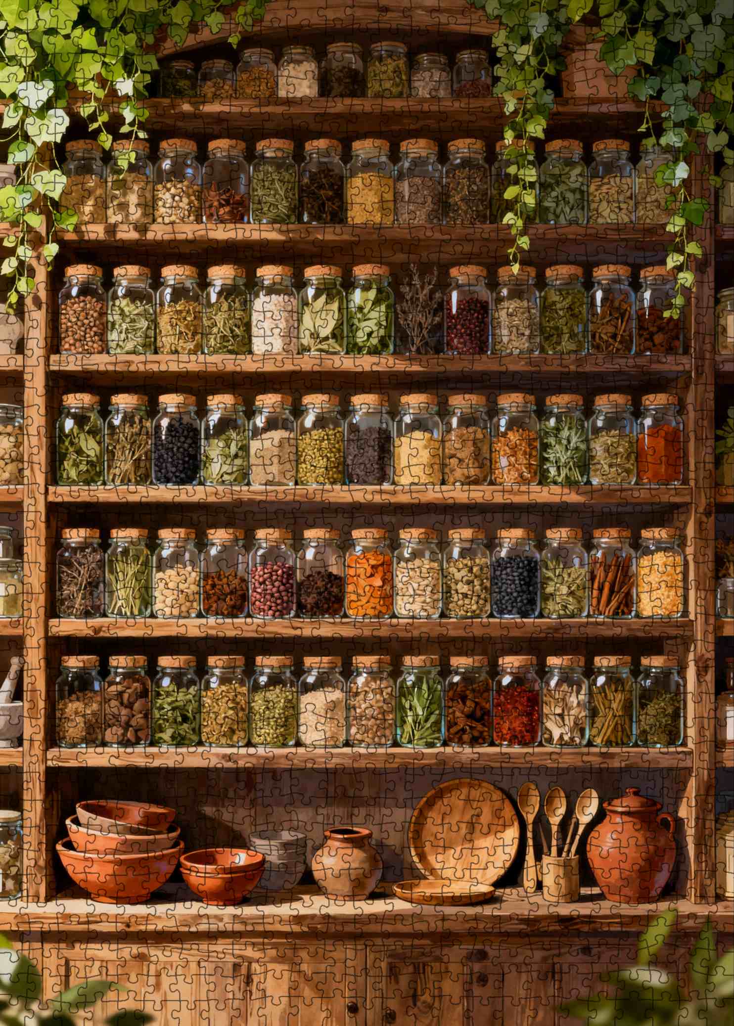 tucocoo-herbal-apothecary-shelf-puzzle-1000-teile-kr-uter image 2