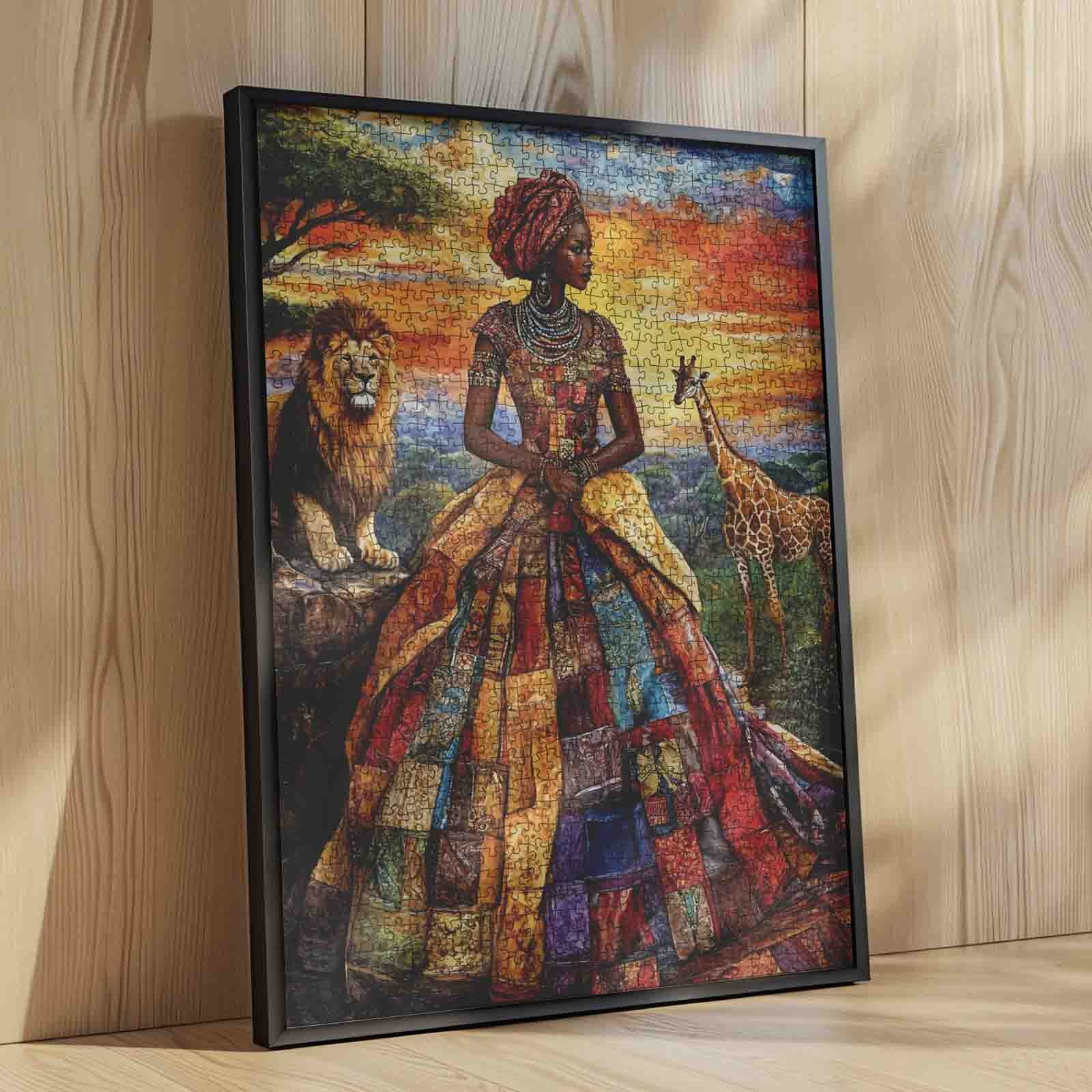 tucocoo-african-sunset-majesty-puzzle-1000-teile-afrika-motiv image 4