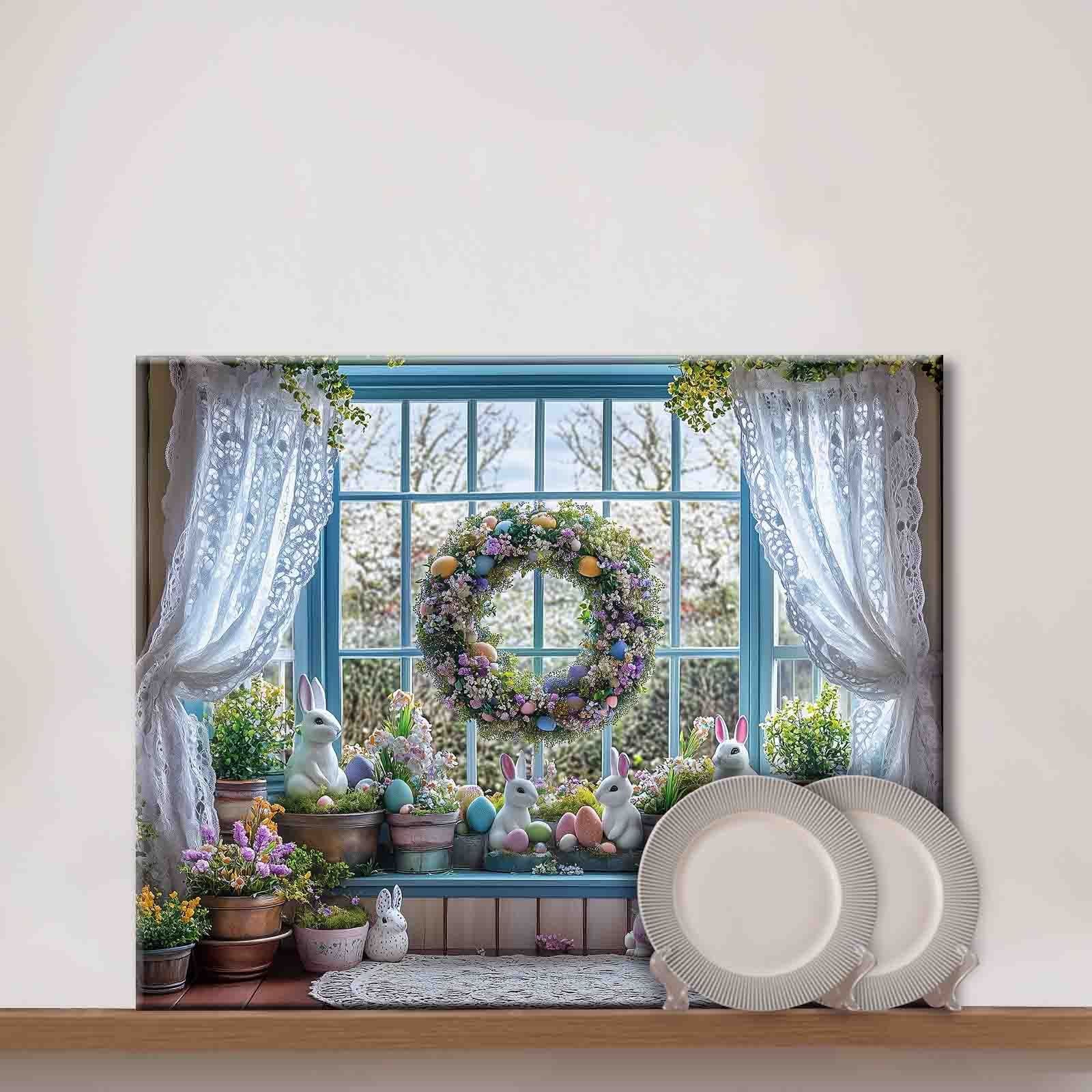 tucocoo-paint-by-numbers-easter-window-malen-nach-zahlen-40x50-ostern image 3