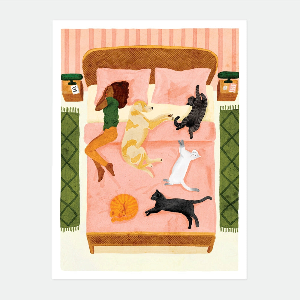 all-the-ways-to-say-happy-pets-poster-medium-29-7x39-7-cm-aquarell image 1