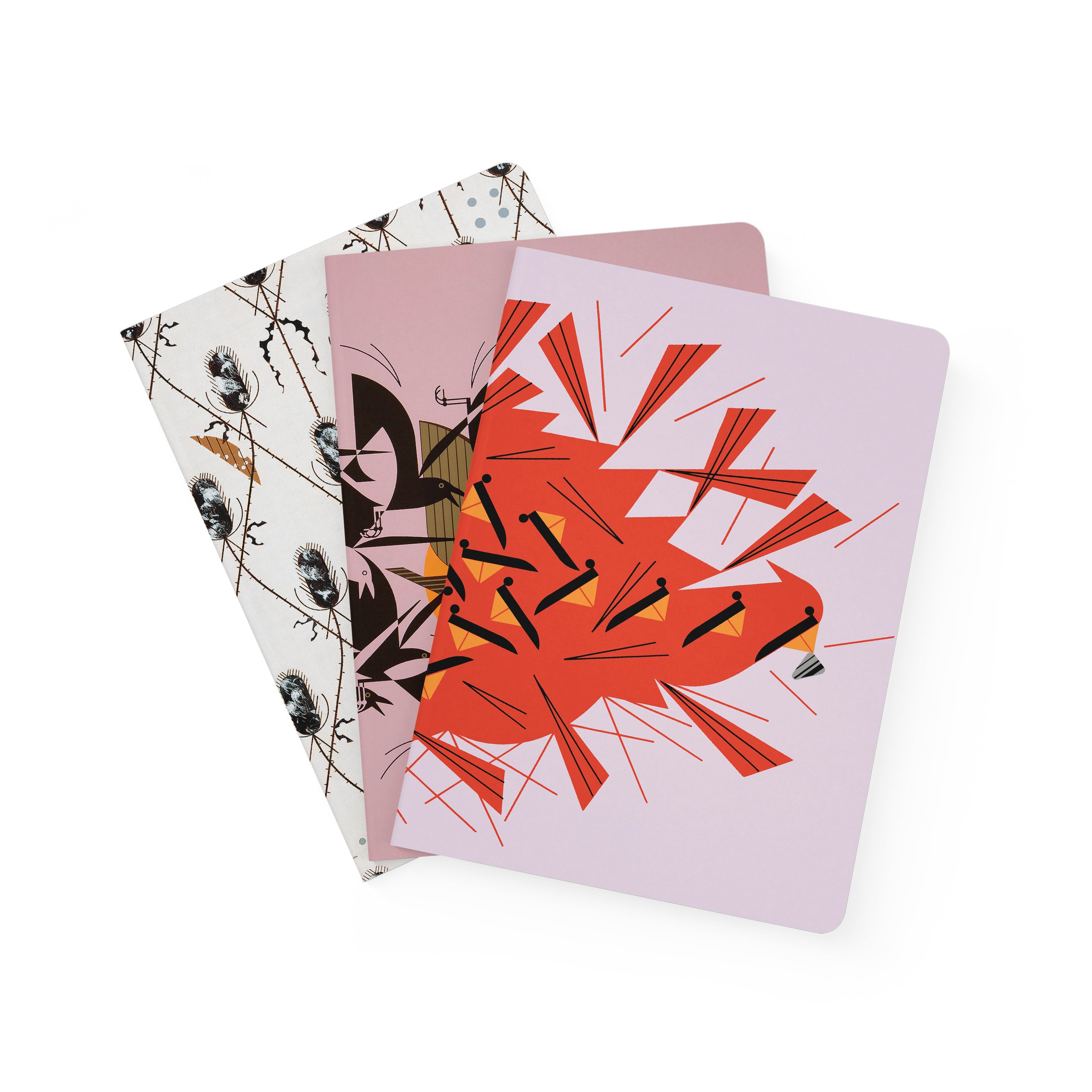 pomegranate-charley-harper-notizbuch-set-large-v-gel-3-st-ck image 2