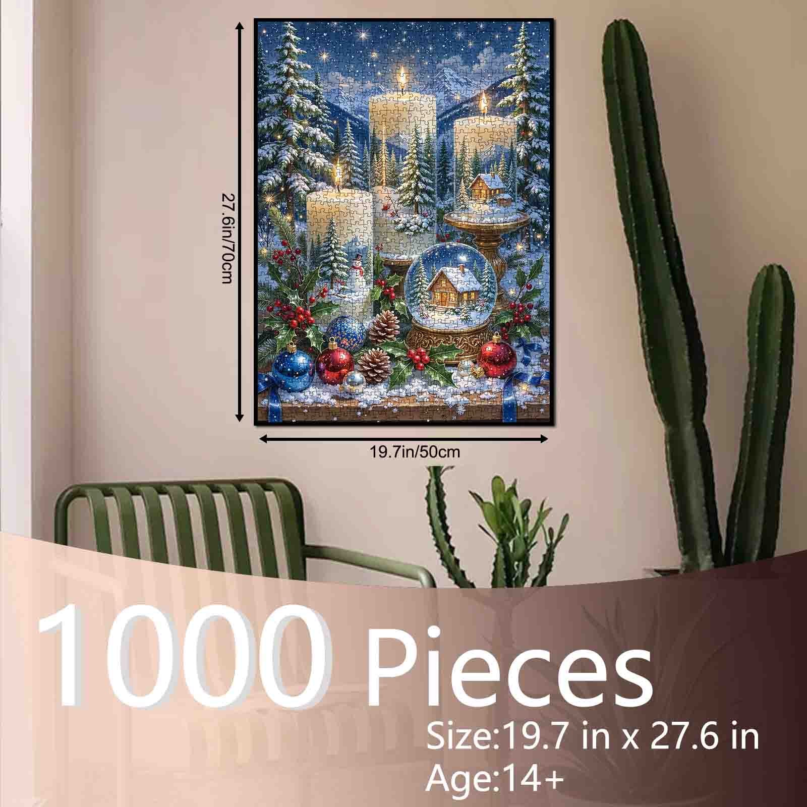 tucocoo-cozy-christmas-candle-forest-puzzle-1000-teile-weihnachten image 5