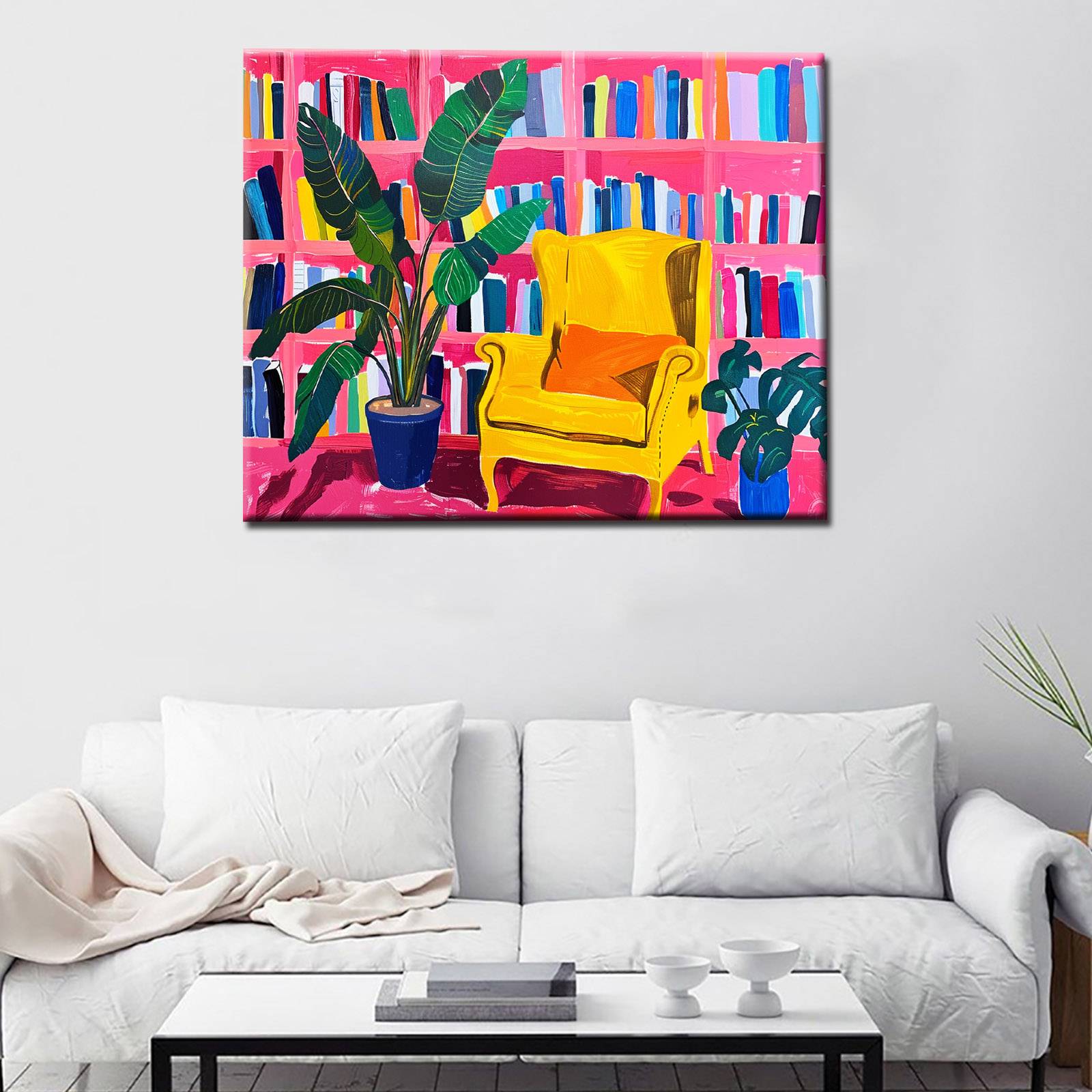 tucocoo-bright-reading-nook-malen-nach-zahlen-40x50-gelb image 3