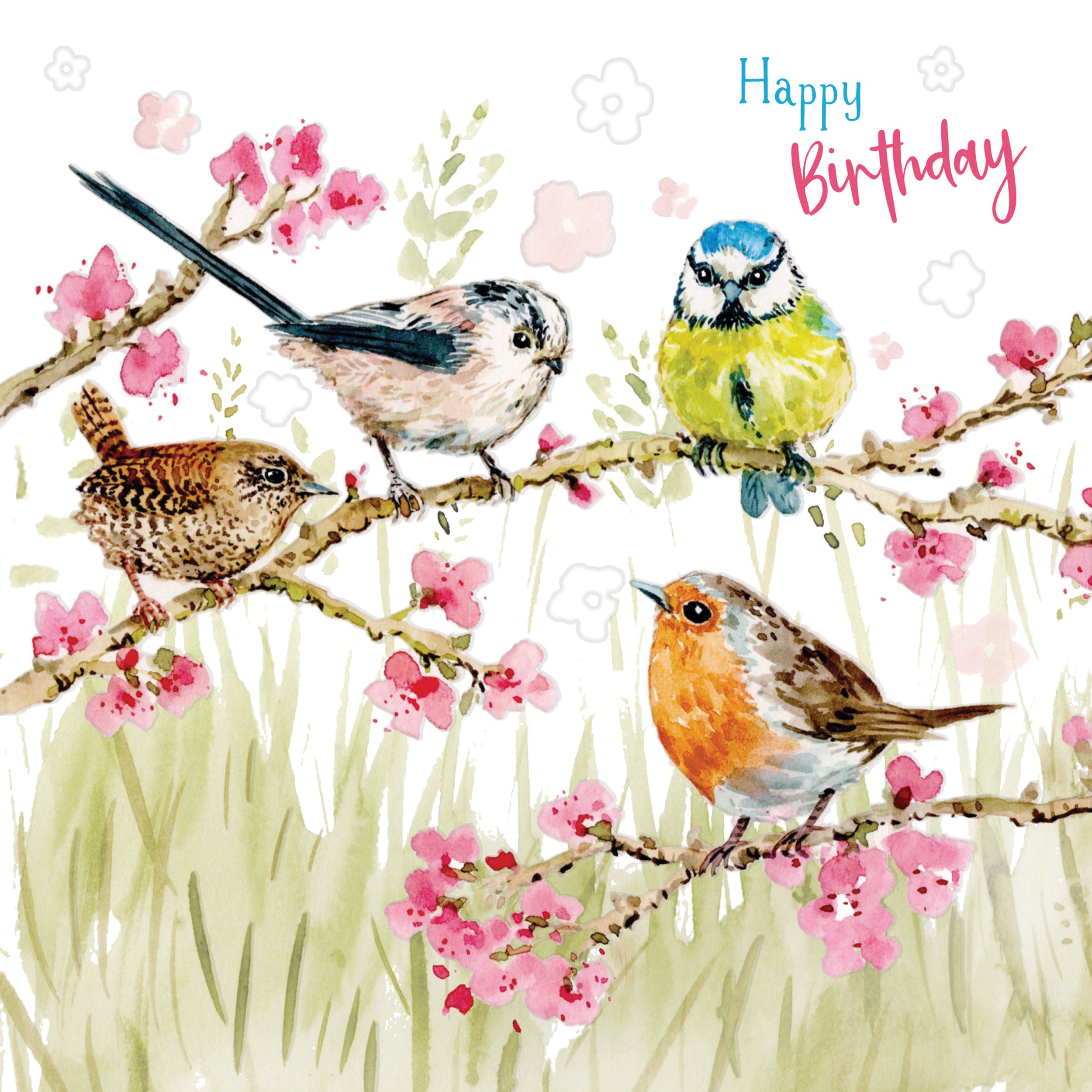 otter-house-wild-serene-birds-grusskarte-geburtstag image 1