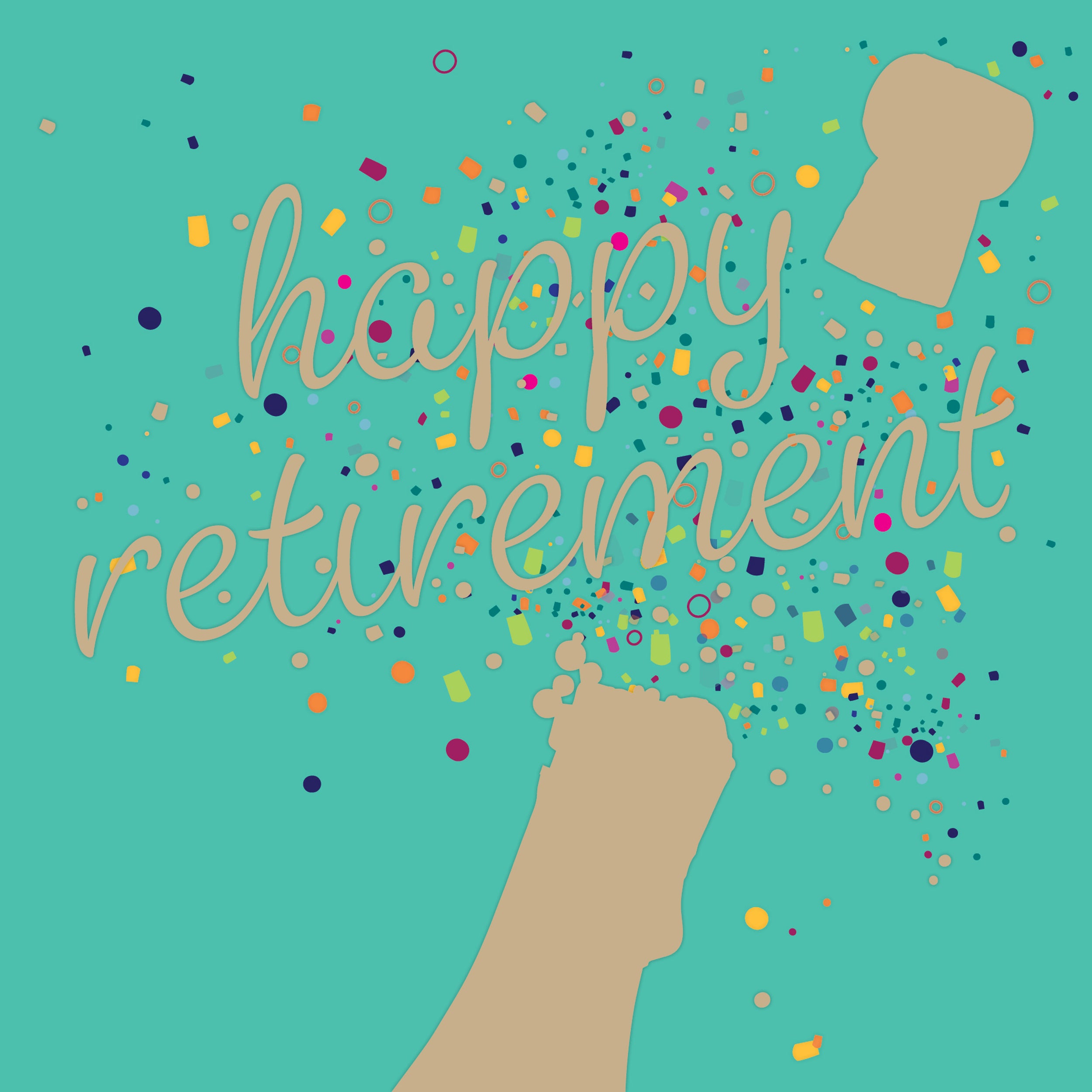 otter-house-retirement-karte-ruhestand-champagner image 1
