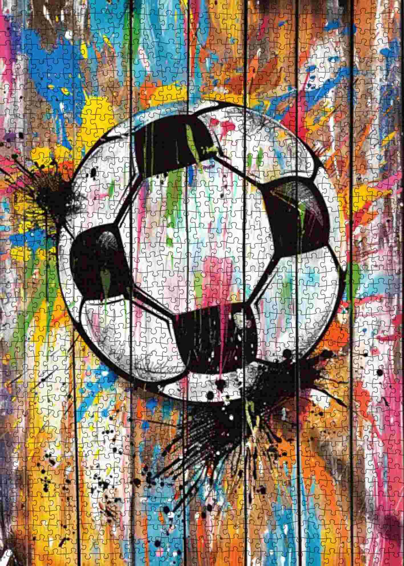 tucocoo-jigsaw-puzzles-street-banksy-graffiti-football-puzzle-1000 image 2