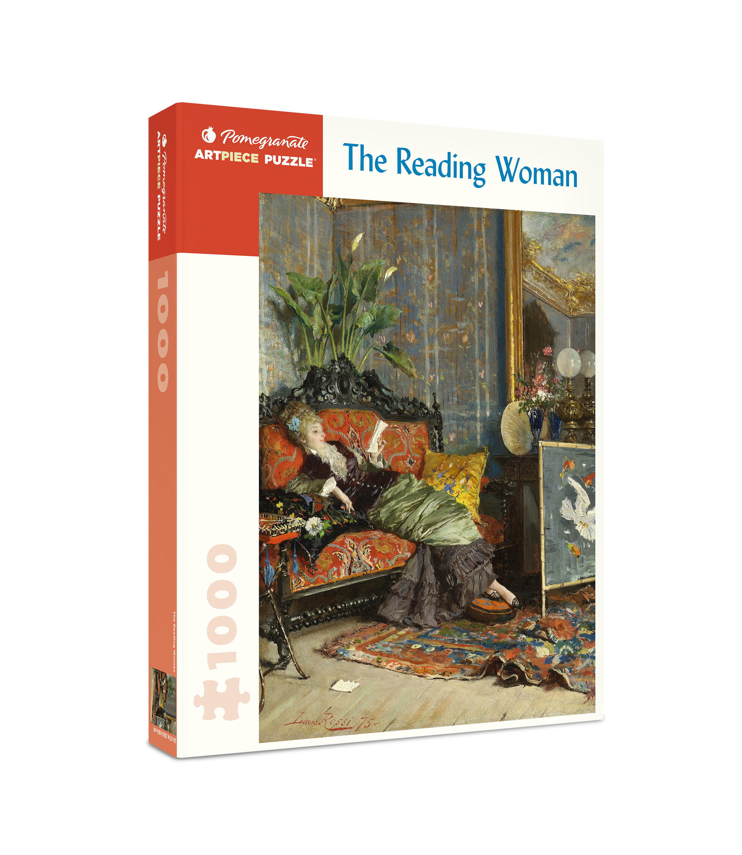 pomegranate-the-reading-woman-puzzle-1000-teile-lesende-frau image 1