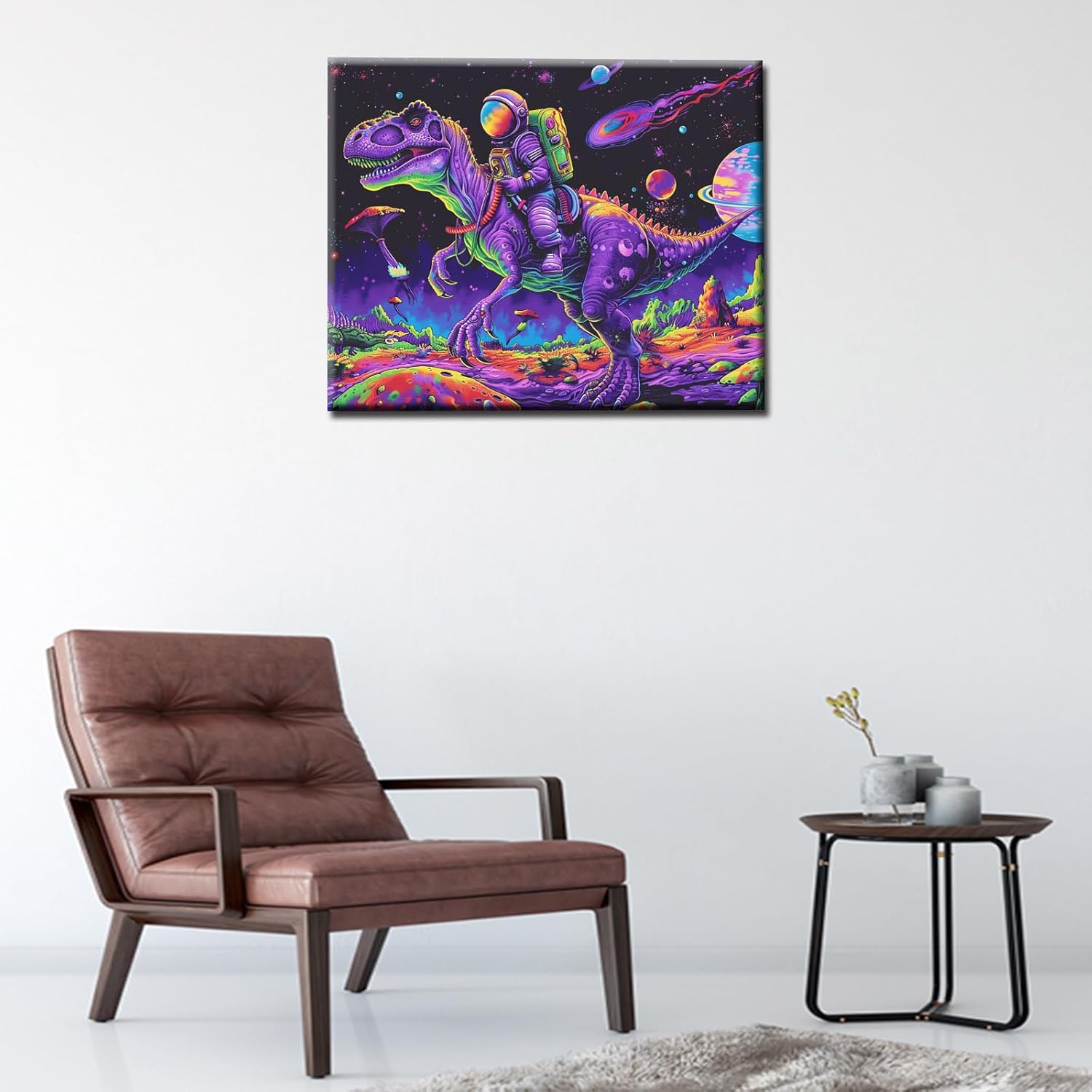 tucocoo-astronaut-dinosaurier-malen-nach-zahlen-40x50-ohne-rahmen image 2